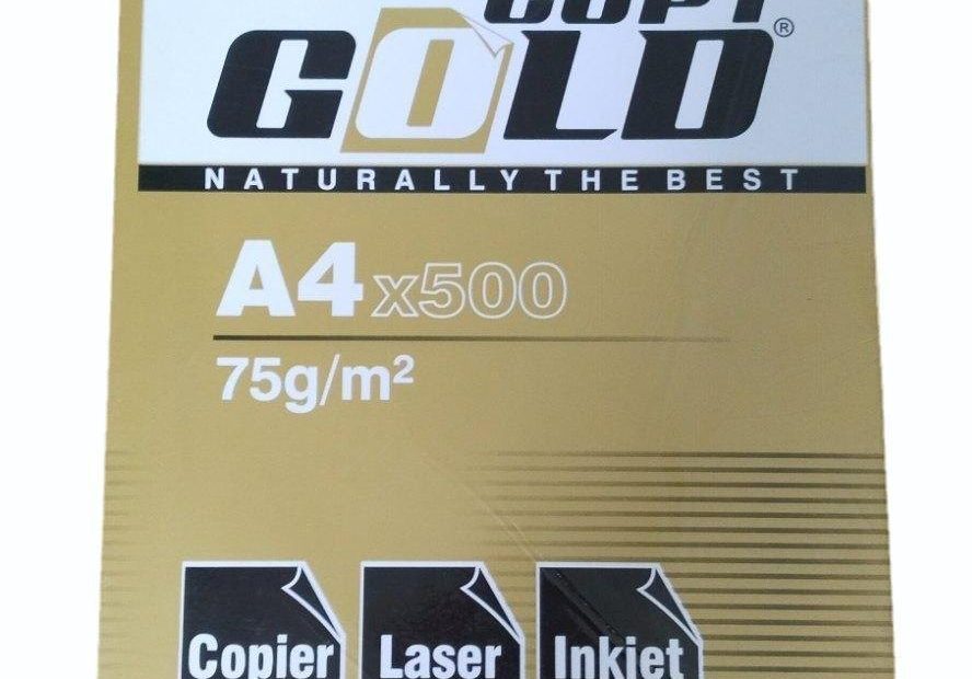 A4 Copy Gold Paper